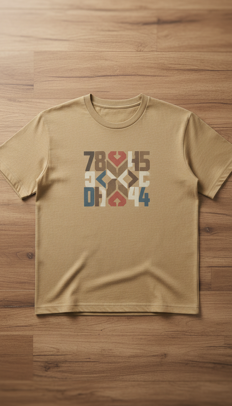 Cotton t-shirt with graphic motif