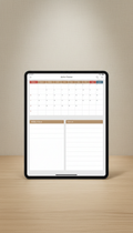 Customizable digital planner PDF