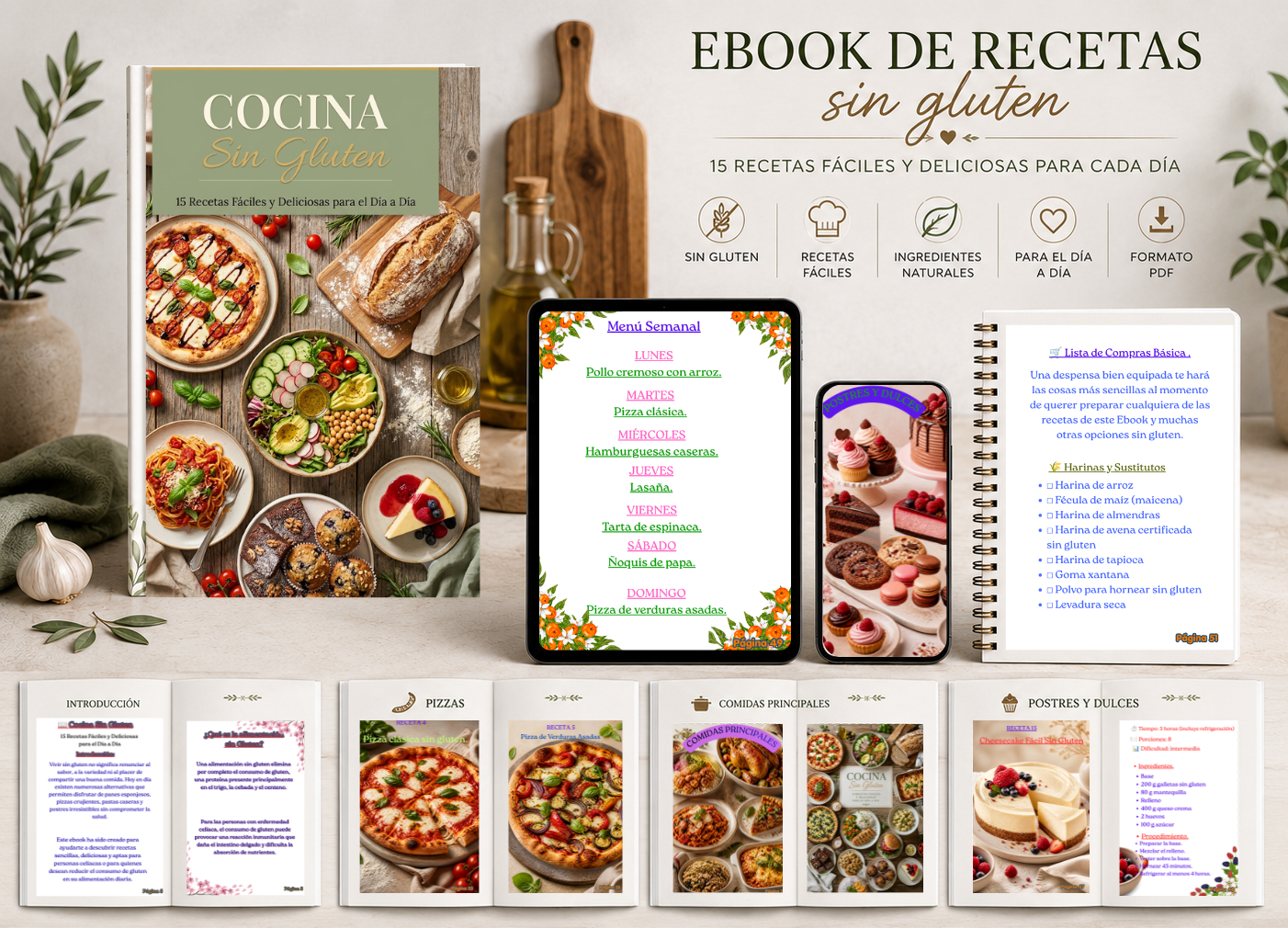 Recetas para Celíacos: Guía Completa Sin Gluten
